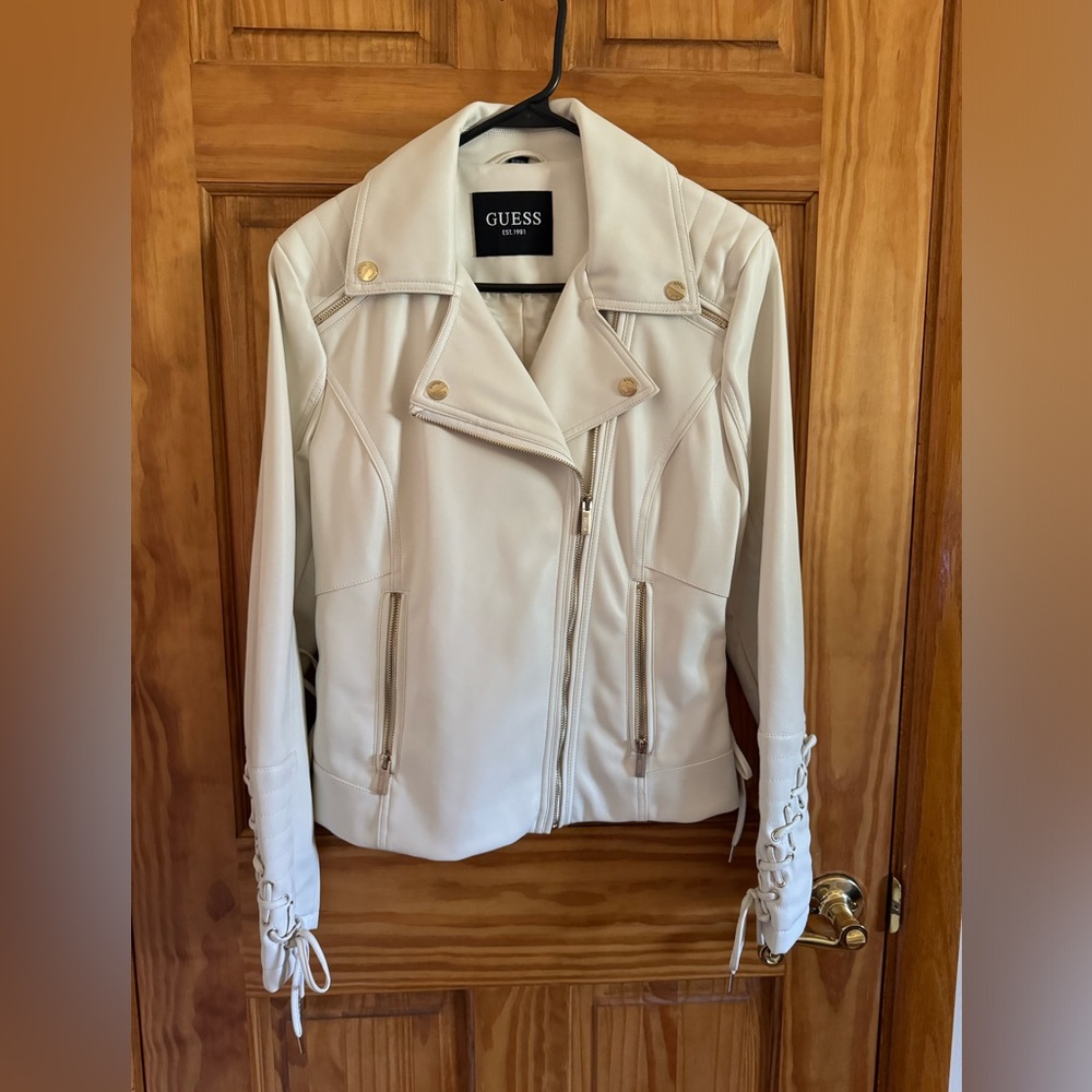 Guess faux leather women’s jacket.
